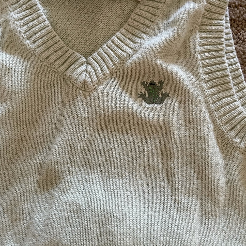 Frog 3 piece outfit 6-9 months cotton vintage - Picture 3 of 4